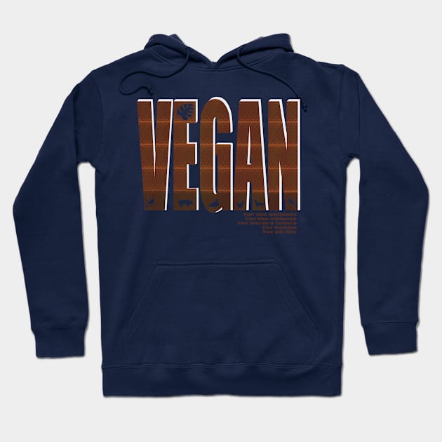 Vegan Hoodie by KateVanFloof